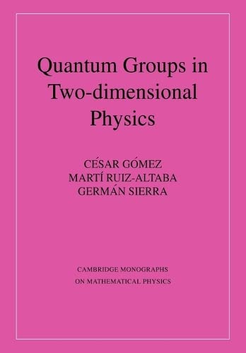 Quantum Grps 2-Dimensional Physics (Cambridge Monographs on Mathematical Physics)
