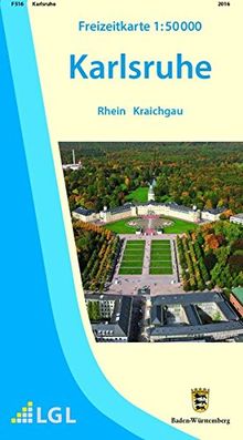 Karlsruhe: Rhein Kraichgau (Freizeitkarten 1:50000)