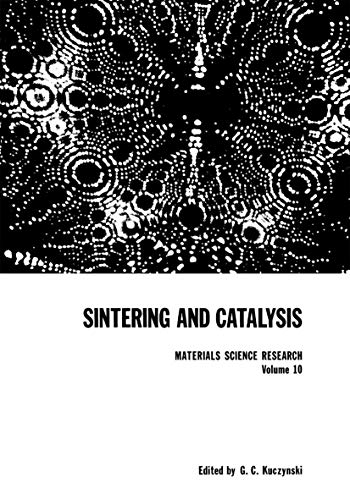 Sintering and Catalysis (Materials Science Research) (Materials Science Research, 10, Band 10)