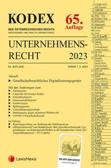 KODEX Unternehmensrecht 2023 - inkl. App