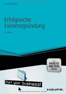 Erfolgreiche Existenzgründung -mit Arbeitshilfen online