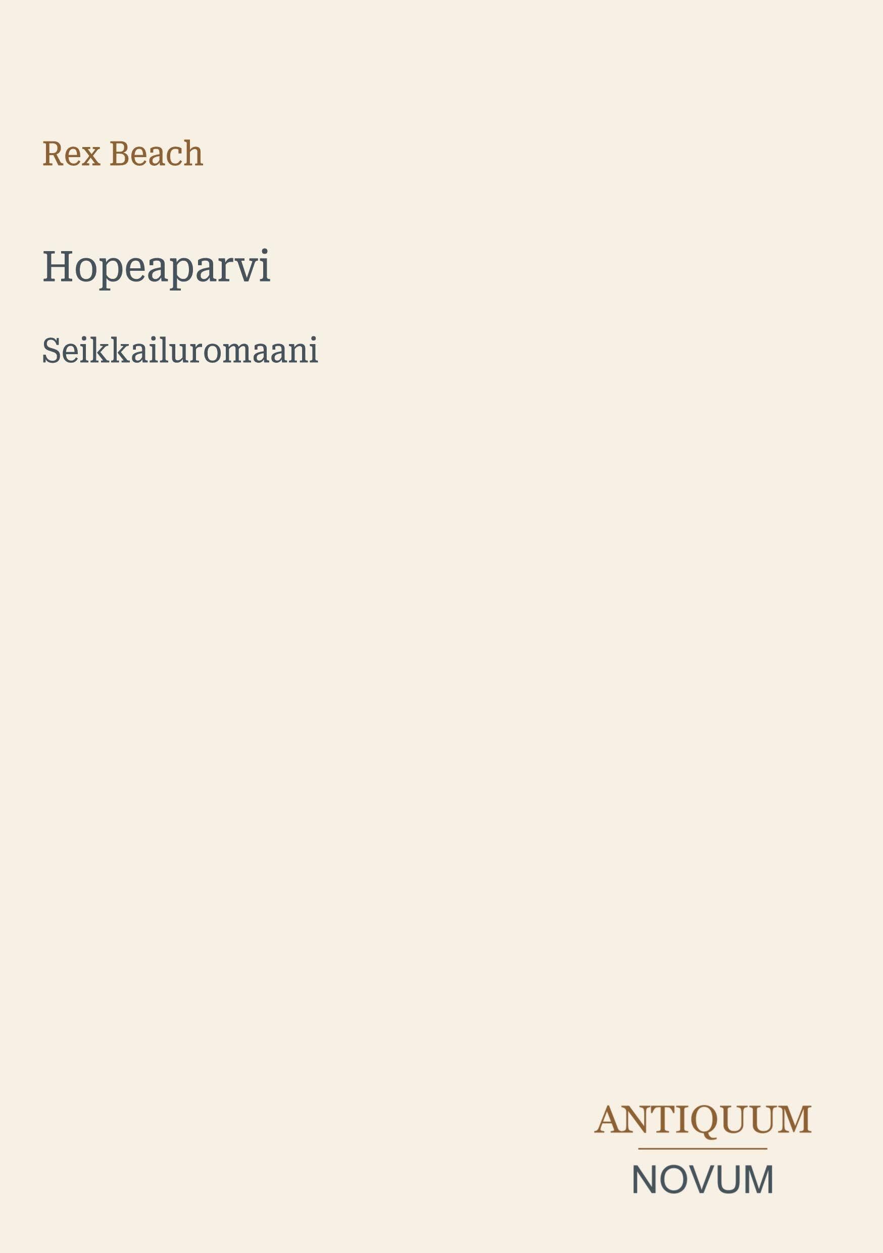 Hopeaparvi