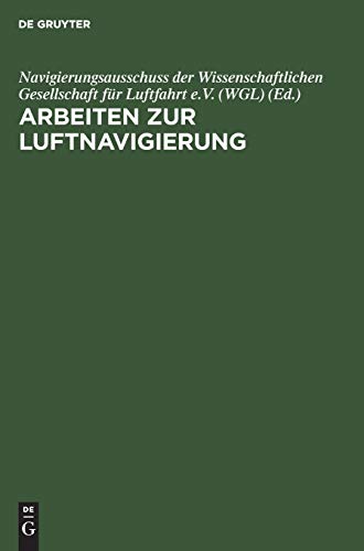 Arbeiten zur Luftnavigierung