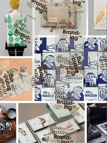 Illustrative Branding: Visual Explorations with Tactility