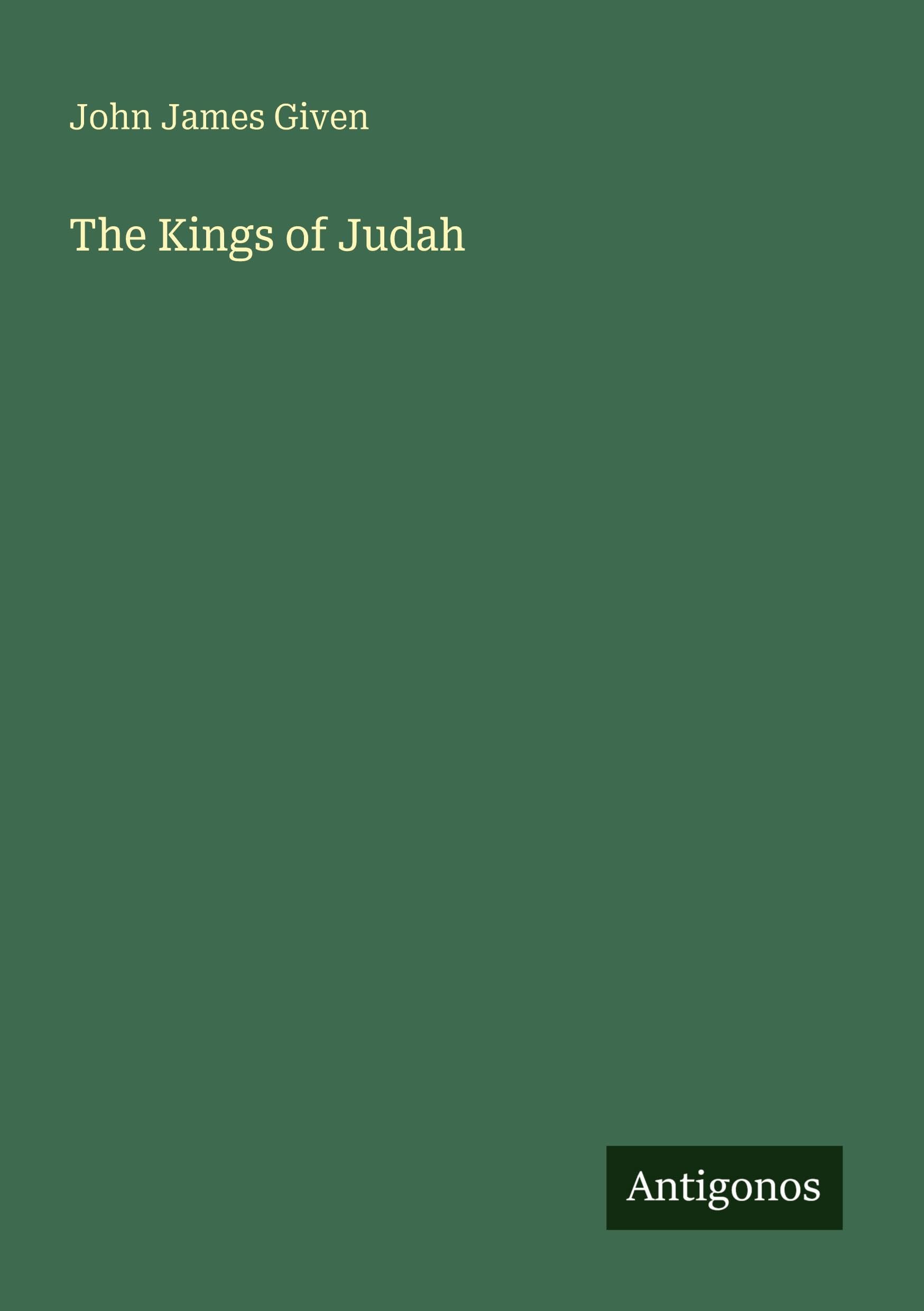 The Kings of Judah