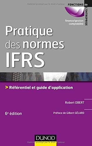 Pratique Des Normes Ifrs : Référentiel Et Guide D'application