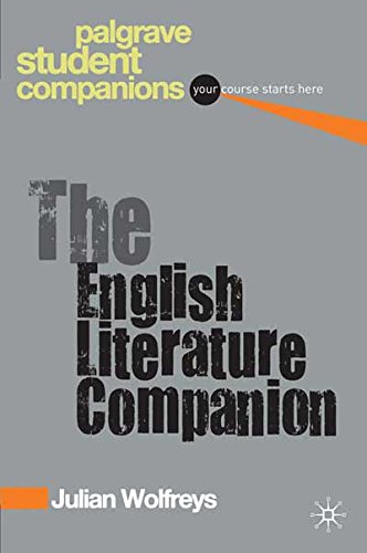 The English Literature Companion (Palgrave Student Companions)