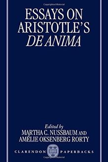 Essays on Aristotle's De Anima (Clarendon Aristotle)