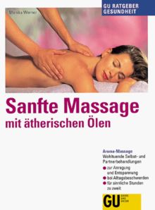 Sanfte Massage mit ätherischen Ölen