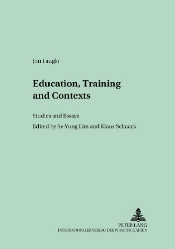 Education, Training and Contexts: Studies and Essays (Beiträge zur Bildungsökonomie und Bildungspolitik)