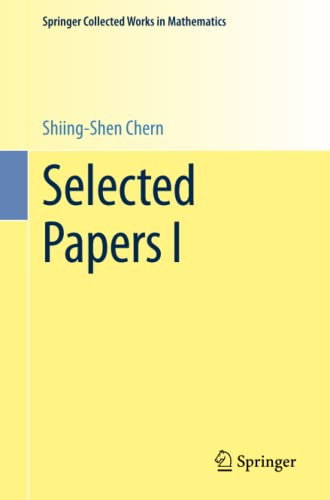 Selected Papers I (Springer Collected Works in Mathematics)