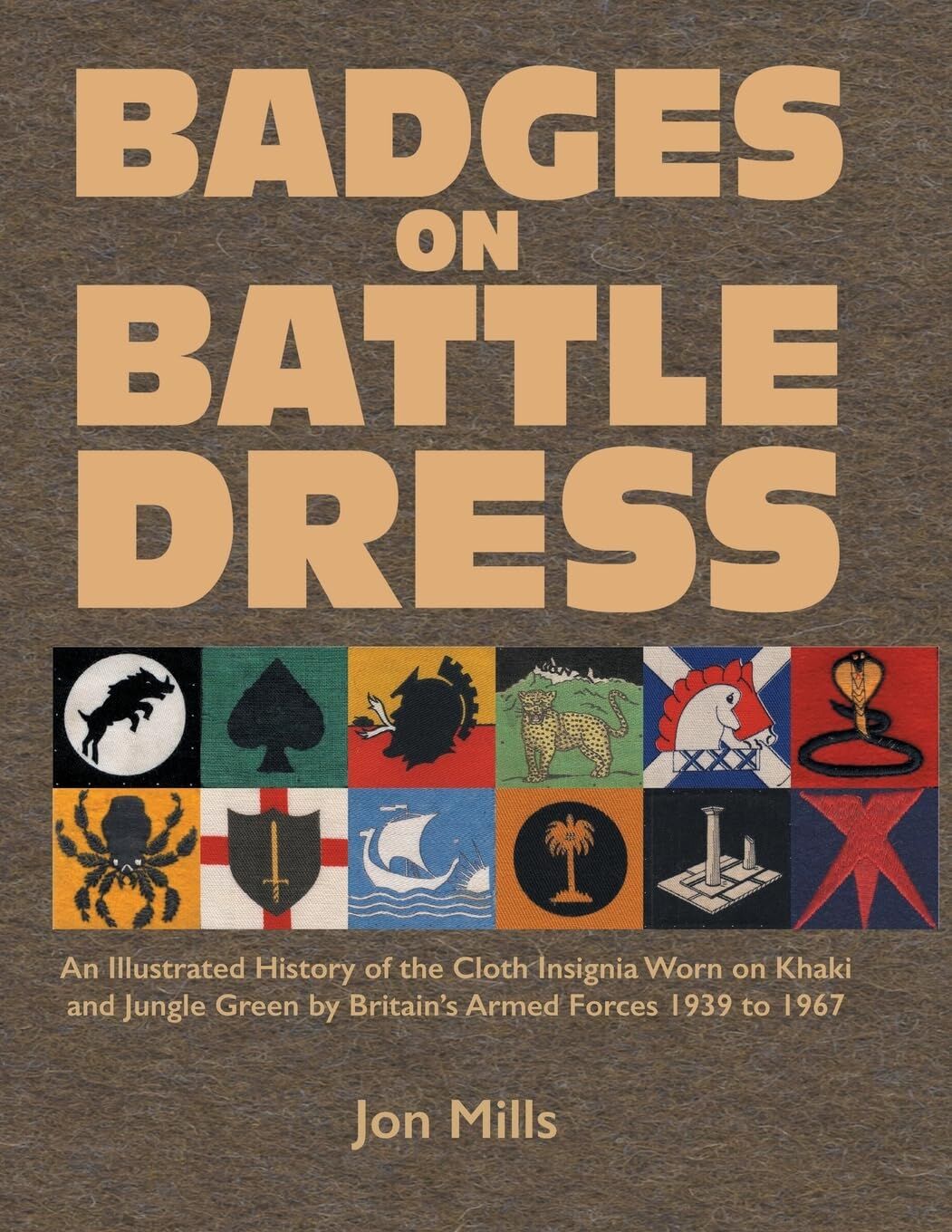 BADGES ON BATTLE DRESS