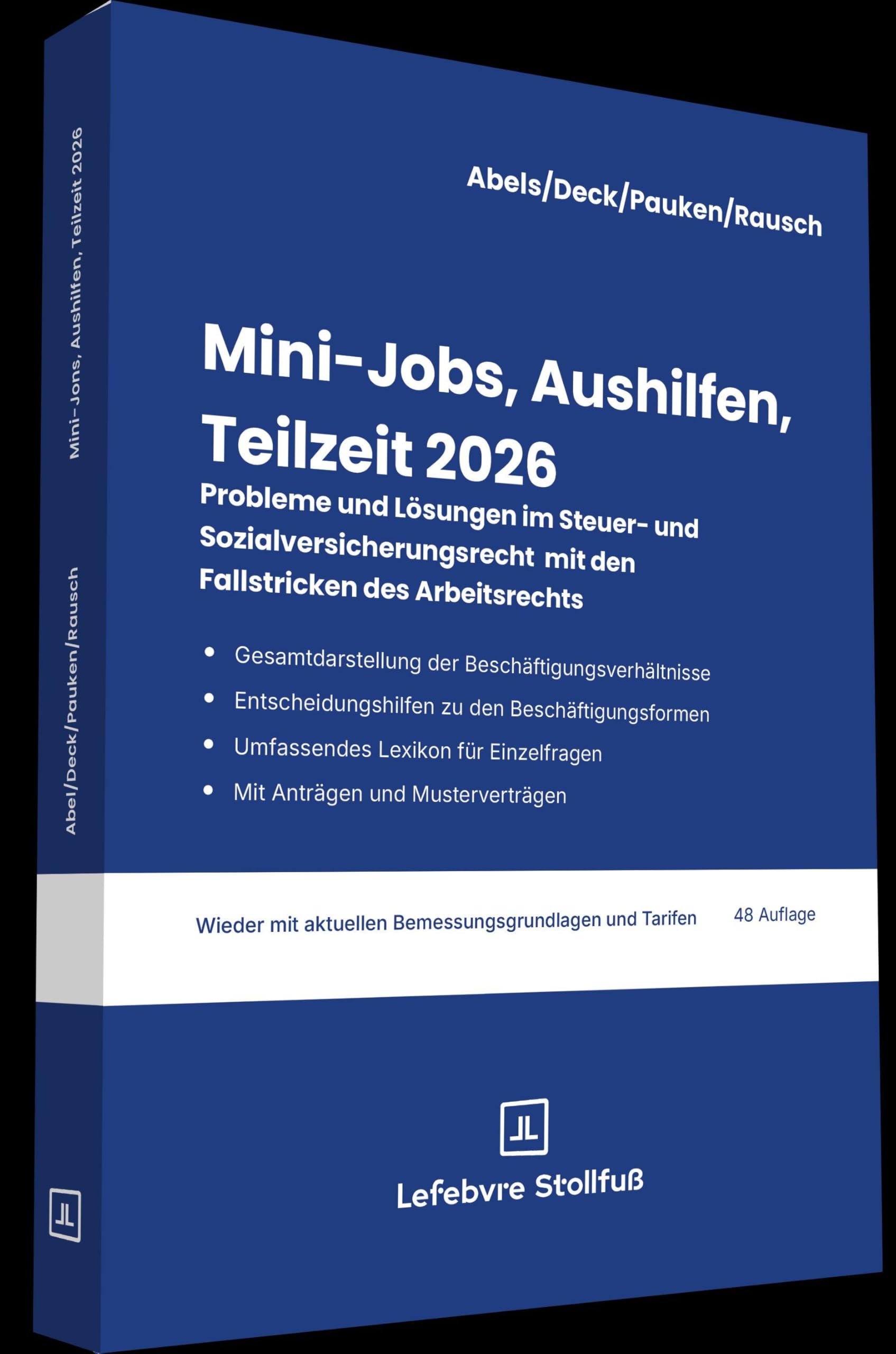 Abels, Andreas: Mini-Jobs, Aushilfen, Teilzeit 2026
