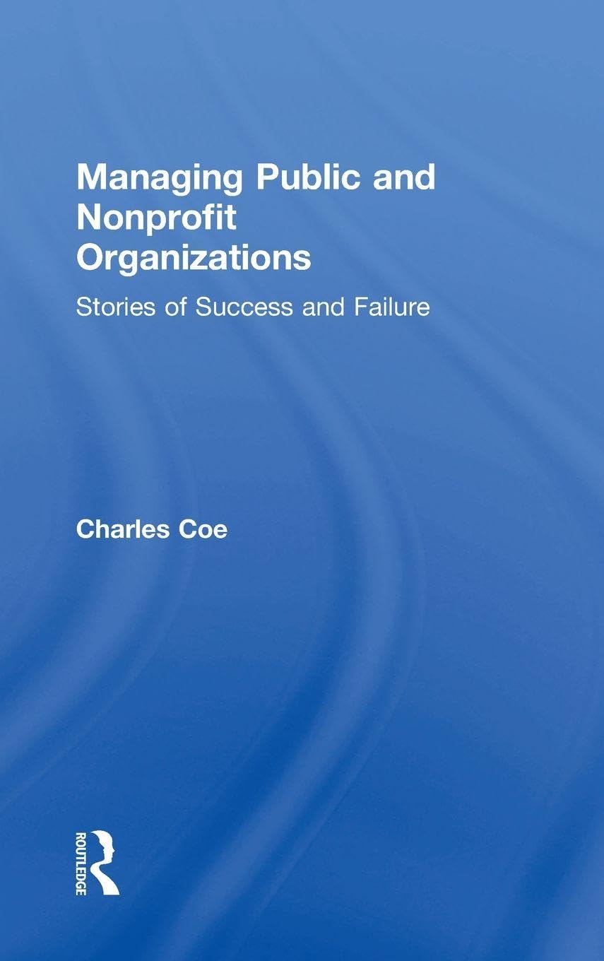Managing Public and Nonprofit Organizations: Stories of Success and Failure
