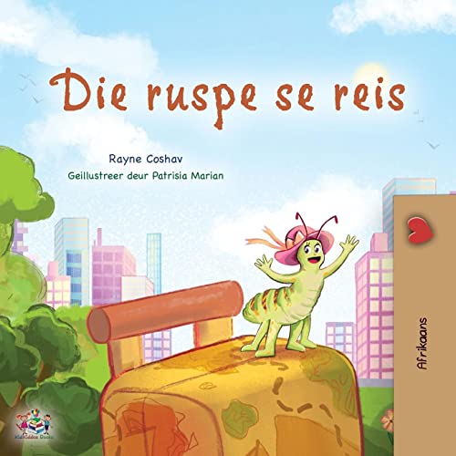 The Traveling Caterpillar (Afrikaans Children's Book) (Korean Bedtime Collection)