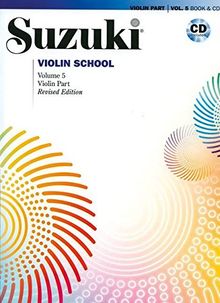 Suzuki Violin School Violin Part & CD, Volume 5 (Revised) (Suzuki Method Core Materials)