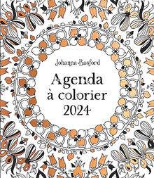 Agenda à colorier 2024