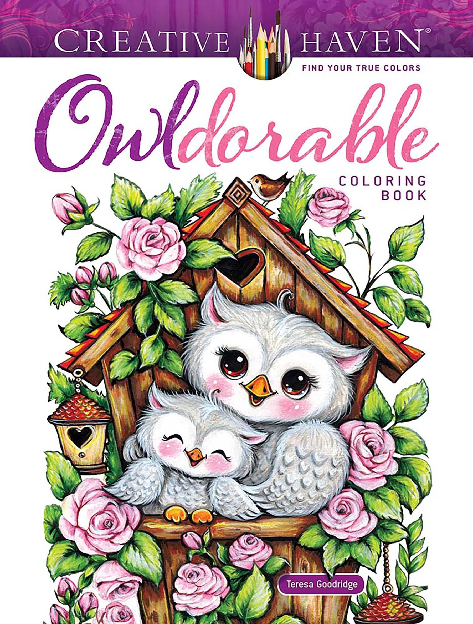 Creative Haven Owldorable Coloring Book