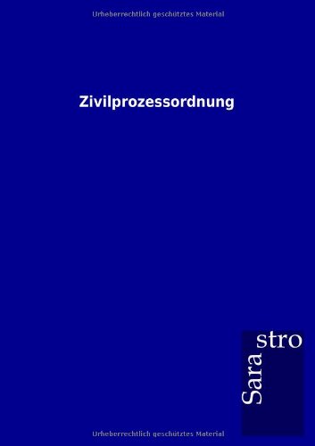 Zivilprozessordnung