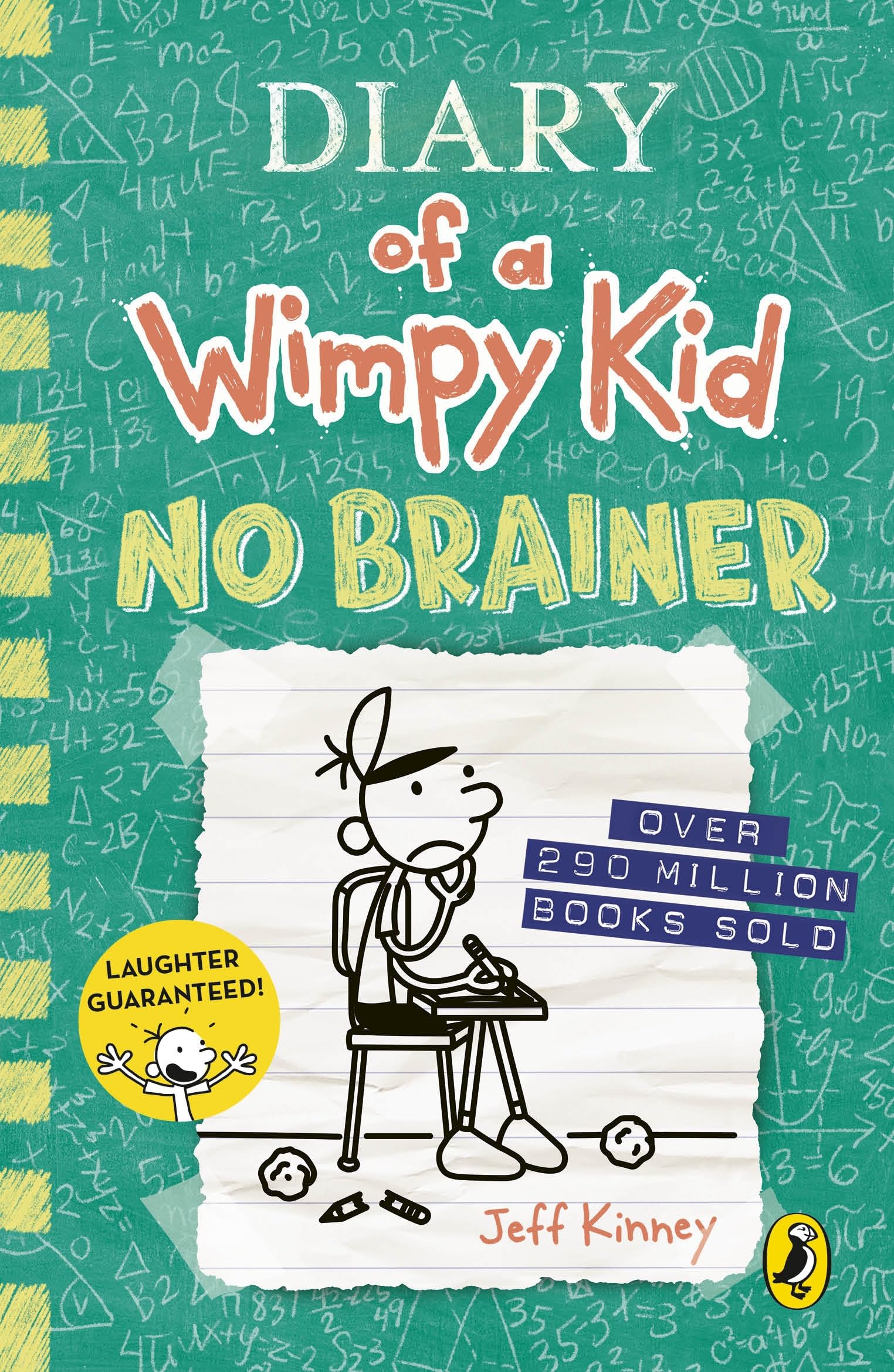 Jeff Kinney Diary Of A Wimpy Kid, No Brainer (Book 18) (Diary Of A Wimpy Kid, 18)