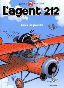 L'agent 212, tome 21 : Ailes de poulet de Raoul Cauvin | Livre | état acceptable