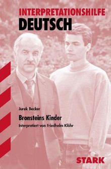 Interpretationshilfe Deutsch / Bronsteins Kinder