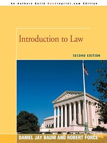 INTRODUCTION to LAW: SECOND EDITION