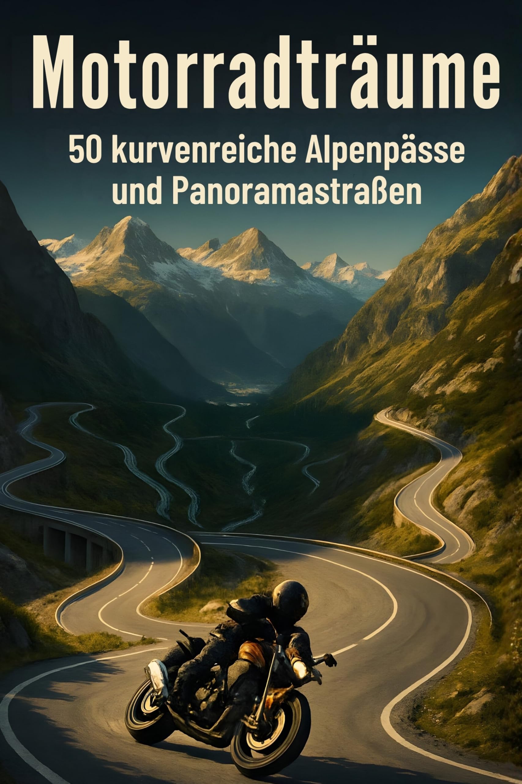 Motorradträume: 50 kurvenreiche Alpenpässe und Panoramastraßen